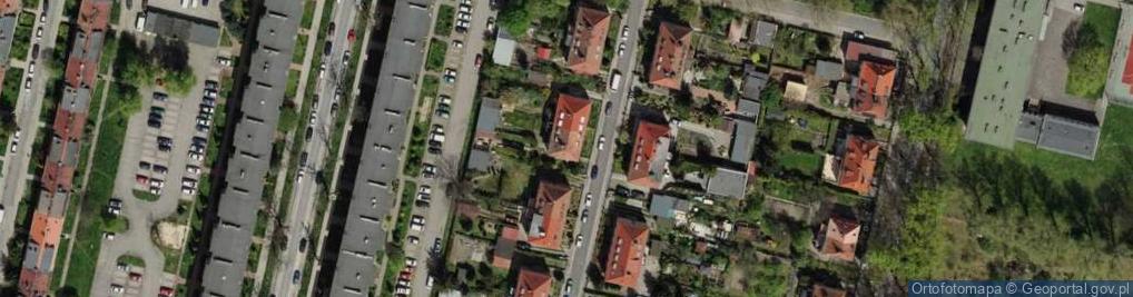 Zdjęcie satelitarne Radosław Rams Biuro Inżynierskie Astrad