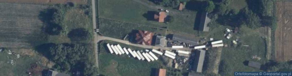 Zdjęcie satelitarne Radosław Uściński Przedsiębiorstwo Handlowo - Usługowe Radtrans