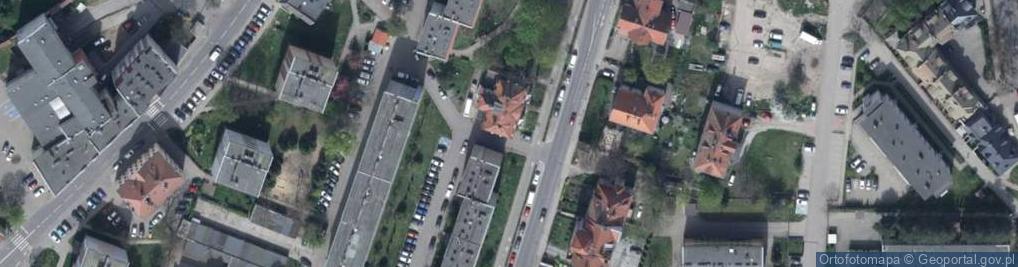 Zdjęcie satelitarne Raducki J., Oleśnica