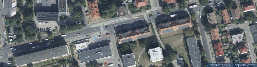 Zdjęcie satelitarne Radwan Płużańska Ewa