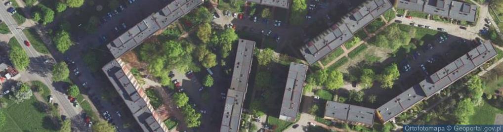 Zdjęcie satelitarne Radzyński Mirosław Przedsiębiorstwo Handlowo-Produkcyjno-Usługowe Kamira