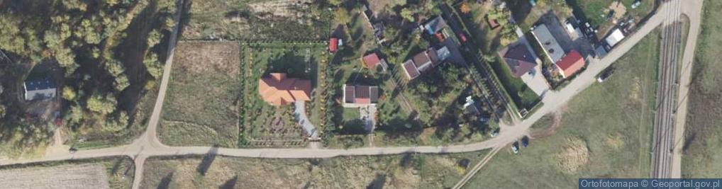 Zdjęcie satelitarne Rafał Centka Ośrodek Szkolenia Kierowców Oraz Doskonalenie Techniki Jazdy