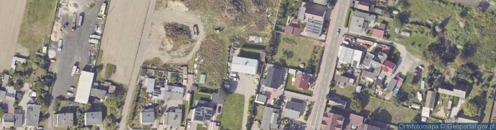 Zdjęcie satelitarne Rafał Kaczmarek Przedsiębiorstwo Wielobranżowe Groinstal Nazwa Skrócona: P.w.Groinstal