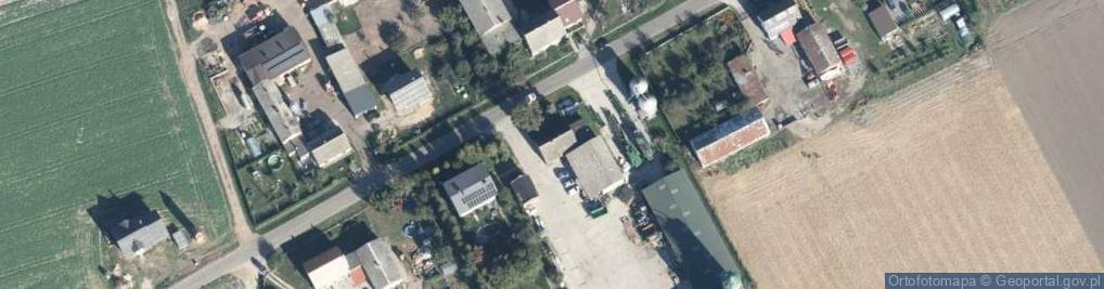 Zdjęcie satelitarne Rafał Rżany Gospodarstwo Rolne