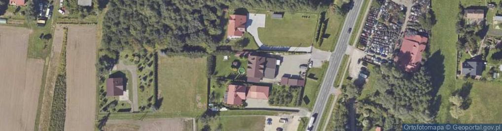 Zdjęcie satelitarne Rafał Szczepanik Firma Handlowo-Usługowa Profiss.C.Rafał Szczepanik Piotr Szczepanik