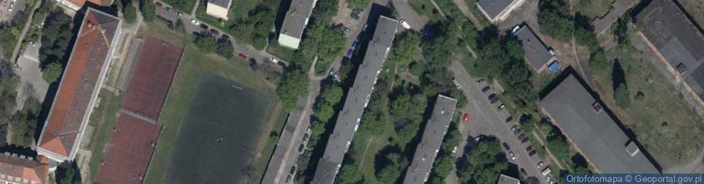 Zdjęcie satelitarne Rajkowski K., Wrocław