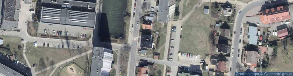 Zdjęcie satelitarne Ram Konstrukcje Stalowe Pośrednictwo Pracy Bożena Kowalczuk Ariel Kowalczuk