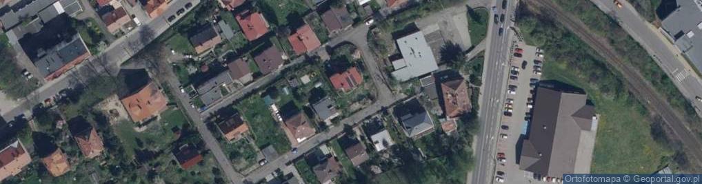Zdjęcie satelitarne "Ramatex" Tchórz R., Lubań