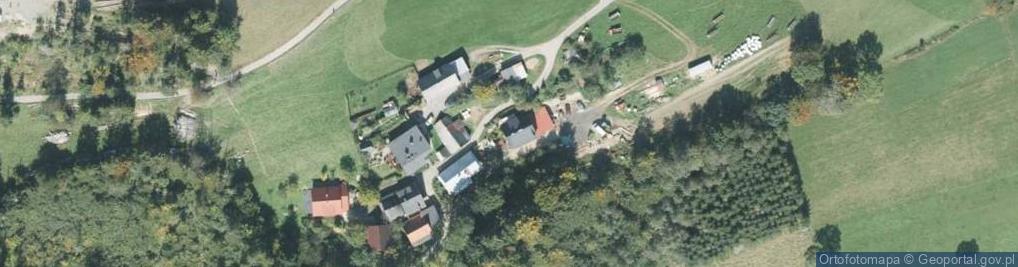 Zdjęcie satelitarne Ranczo Cieńków Wisełka Małgorzata