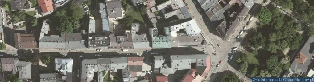 Zdjęcie satelitarne Rarado w Krakowie