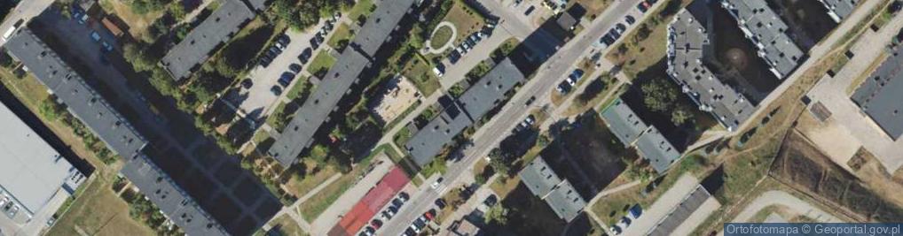 Zdjęcie satelitarne Reaktor