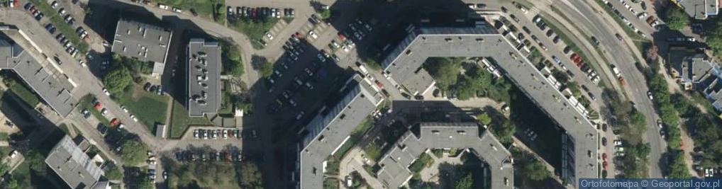 Zdjęcie satelitarne "Red-Bau" Przedsiębiorstwo Usług Budowlanych Zieliński Robert