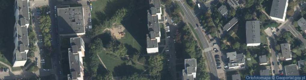 Zdjęcie satelitarne Refugium Małgorzata Talarczyk Andrałojć Mirosław Andrałojć