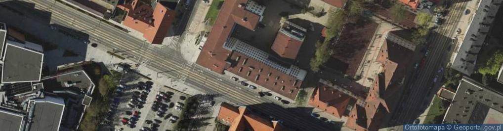 Zdjęcie satelitarne Regionalna Izba Obrachunkowa w Olsztynie