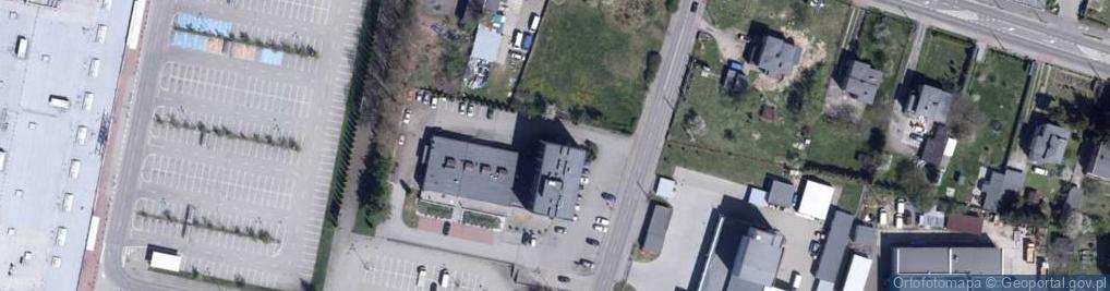 Zdjęcie satelitarne Regionalne Centrum BHP i Przetargów