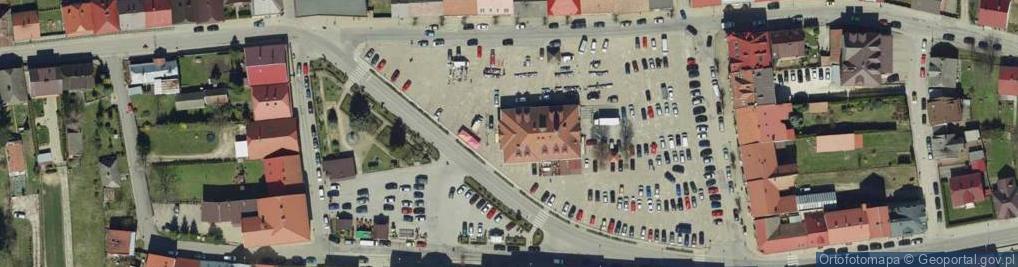Zdjęcie satelitarne Regionalne Centrum Turystyki i Dziedzictwa Kulturowego w Zakliczynie