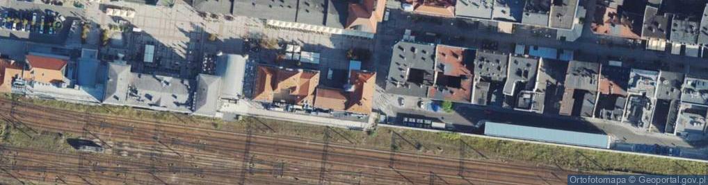 Zdjęcie satelitarne Regionalne Stowarzyszenie Zarządców i Administratorów Nieruchomości Rondo w Katowicach