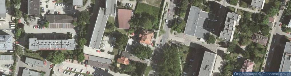 Zdjęcie satelitarne Regionalny Ośrodek Polityki Społecznej w Krakowie