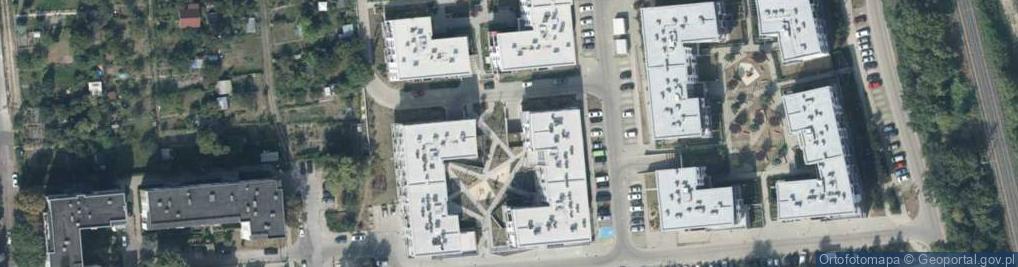 Zdjęcie satelitarne Rejonowa Spółdzielnia Ogrodniczo Pszczelarska w Szczecinie [ w Likwidacji