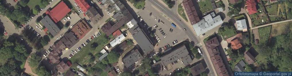 Zdjęcie satelitarne Rejonowa Spółdzielnia Zaopatrzenia i Zbytu w Lesku