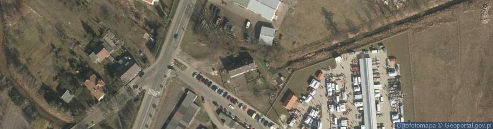 Zdjęcie satelitarne Rejonowe Przedsiębiorstwo Melioracyjne.