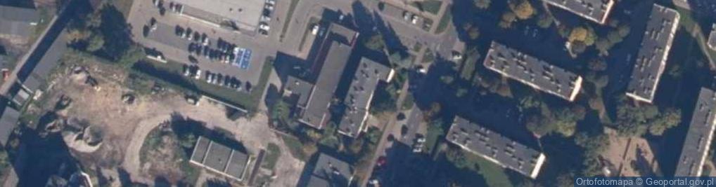 Zdjęcie satelitarne Rejonowy Zarząd Inwestycji Człuchów