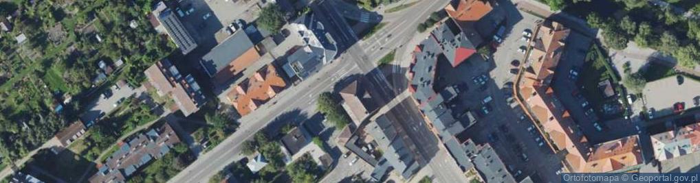 Zdjęcie satelitarne Rejonowy Zarząd Inwestycji w Lęborku