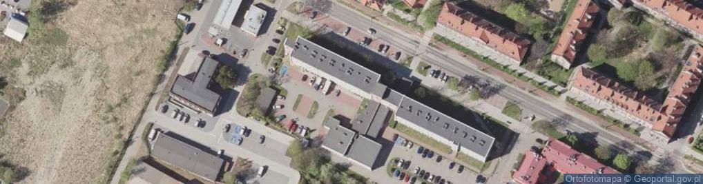 Zdjęcie satelitarne Rejonowy Zespół Obsługi Ekonomiczno Finansowej Szkół w Tychych