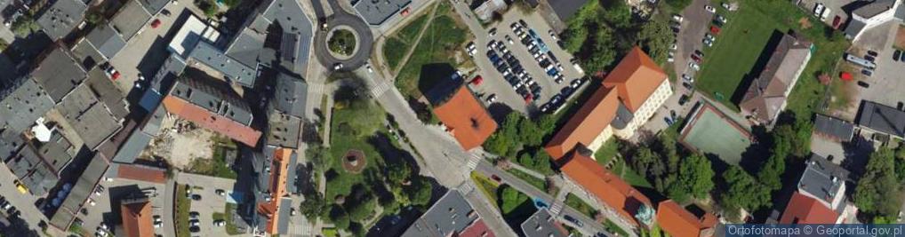 Zdjęcie satelitarne Rejonowy Związek Spółek Wodnych w Raciborzu