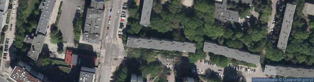 Zdjęcie satelitarne Reklama świetlna Wrocław - Kasetony reklamowe - urbankolor.pl