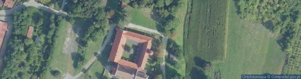 Zdjęcie satelitarne Rektorat Rzymskokatolicki P.w.Najświętszej Maryi Panny w Klimontowie