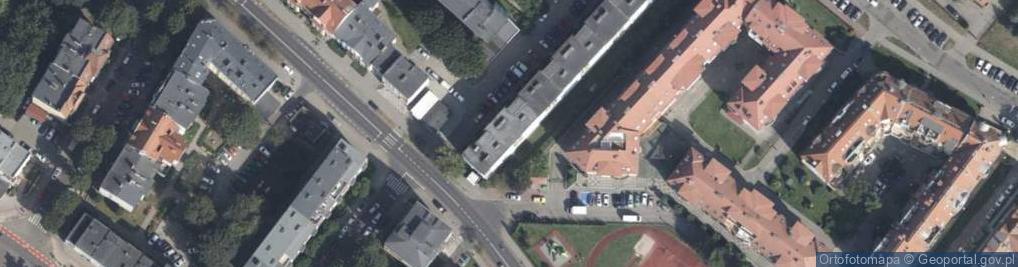 Zdjęcie satelitarne Ris Reklamy-Sitodruk Henryk Chlebowski