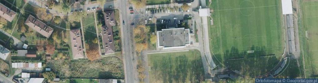 Zdjęcie satelitarne RKS Raków Częstochowa