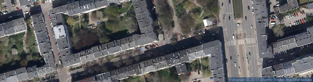 Zdjęcie satelitarne Robaczek holowanie pomoc drogowa