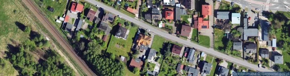 Zdjęcie satelitarne Robert Dąbrowski Firma Meblowa Modern