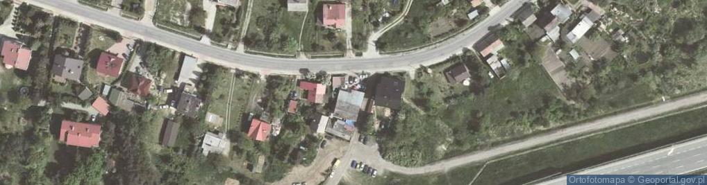 Zdjęcie satelitarne Robert Krówka Blacharstwo Lakiernictwo Mechanika
