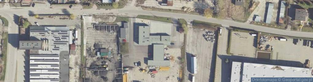 Zdjęcie satelitarne Robert Partyka Janrob Serwis Opon