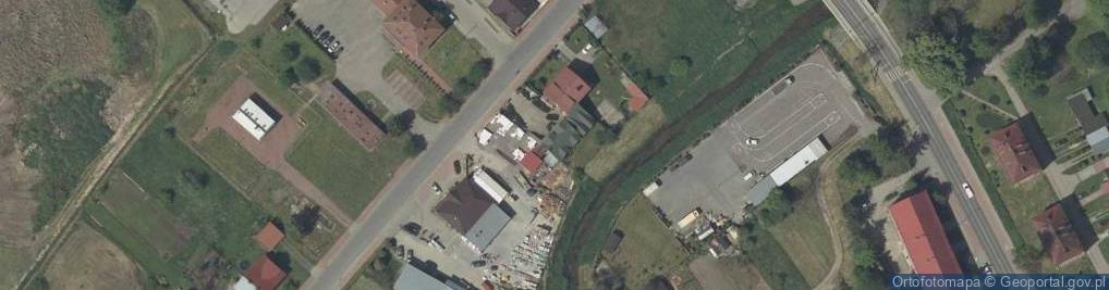 Zdjęcie satelitarne Robert Pukas Zakład Wulkanizacyjny Handlowo-Usługowy