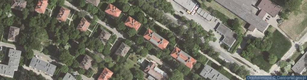 Zdjęcie satelitarne Robert Wiśniewski Firma Produkcyjno-Usługowo-Handlowa Wektor