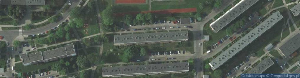 Zdjęcie satelitarne Robert Włodarczyk Firma Handlowo Usługowa Robjo