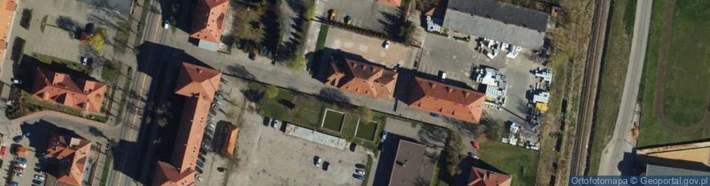Zdjęcie satelitarne Robionek Kazimierz Studio Projektów Sanitarnych Projwent Robionek