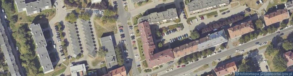 Zdjęcie satelitarne Rodzinna Praktyka Lekarska Grzegorz Wilczyński Natalia Wojtkowska Wilczyńska