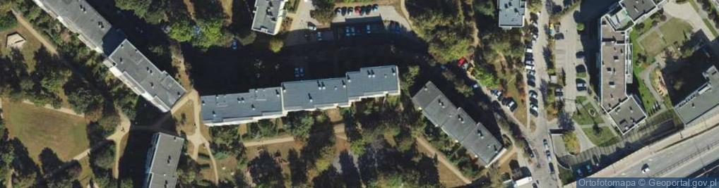 Zdjęcie satelitarne Rodzinny Dom Dziecka nr 4 w Gdańsku