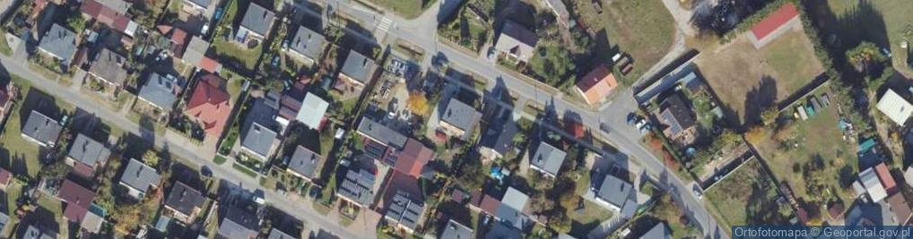 Zdjęcie satelitarne Rodzinny Dom Dziecka w Zakrzewie