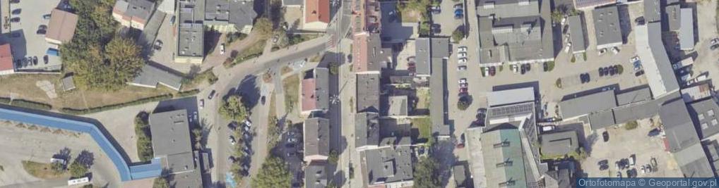 Zdjęcie satelitarne Rojan Robert Jarzębowski Jan Zadka