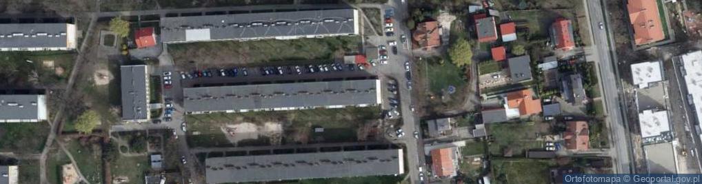 Zdjęcie satelitarne "Rojan" Technika Grzewcza i Sanitarna Dariusz Rodzik
