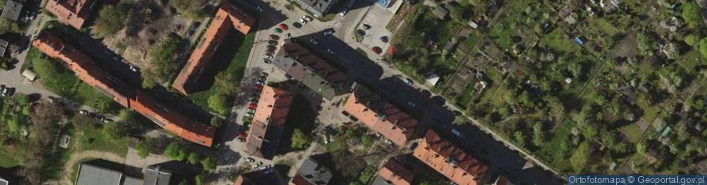 Zdjęcie satelitarne "Roks" Firma Usługowo-Handlowa Ruda Sławomir Tomasz