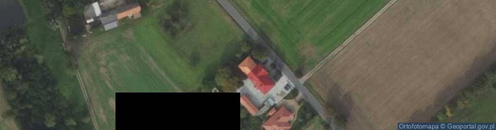 Zdjęcie satelitarne Rolnicza Spółdzielnia Handlowo Usługowa w Psarskiem