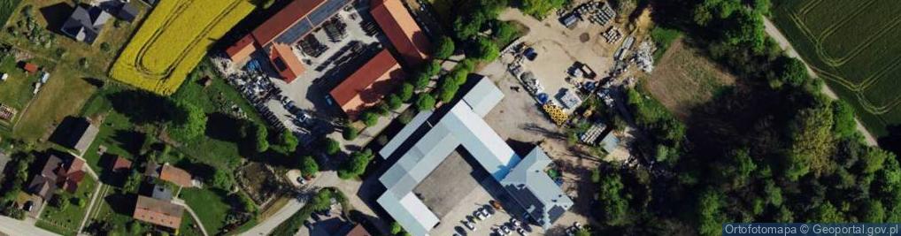 Zdjęcie satelitarne Rolnicza Spółdzielnia Produkcyjna w Dankowicach