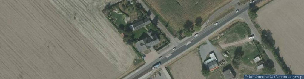 Zdjęcie satelitarne Rolnicza Spółdzielnia Produkcyjna w Krobuszu